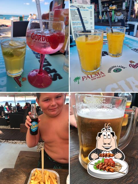 Platti al Bar Spiaggia