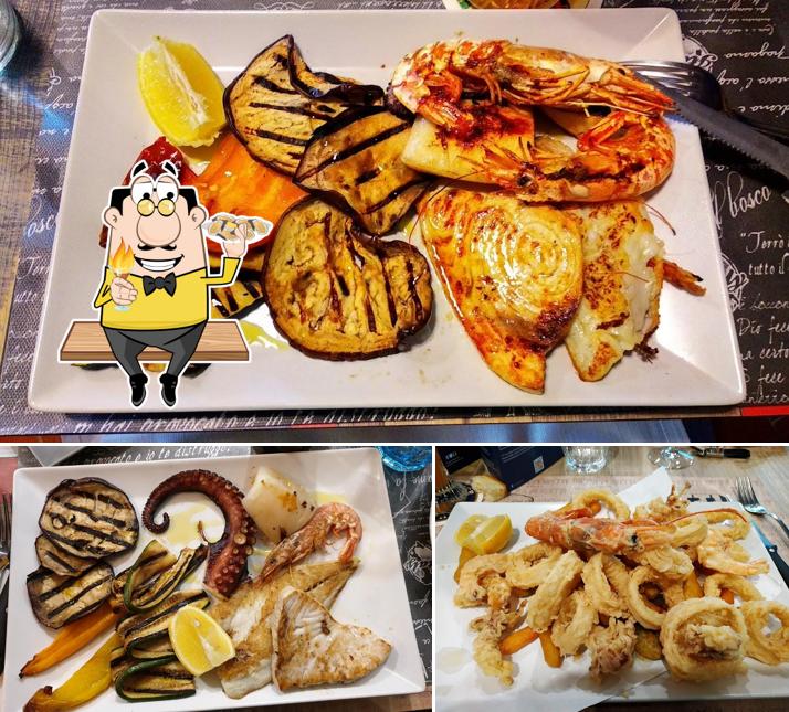 Prova la cucina di mare a De Santi Ristorante Pizzeria Birreria