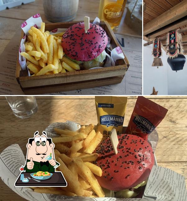 Cibo al Drehrestaurant Allalin