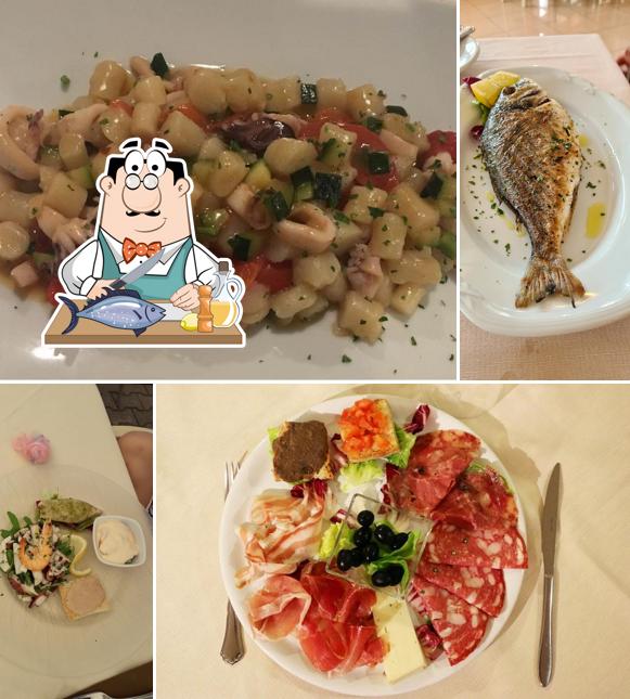 Salmone grigliato al Ristorante Pizzeria L'Approdo