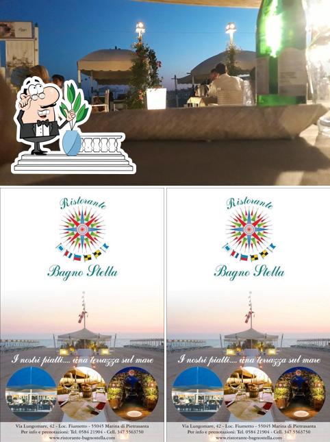 Gli esterni di Ristorante bagno Stella Fiumetto