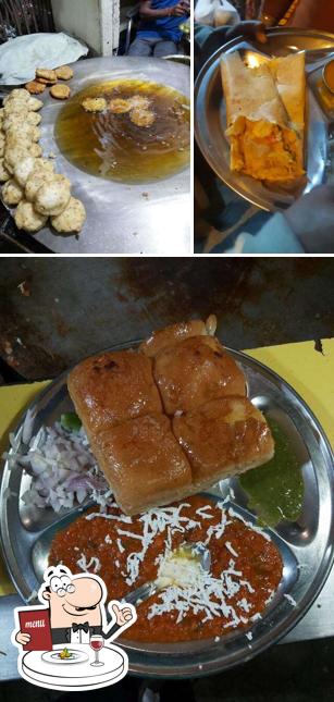 Food at BK Bombay Pav Bhaji