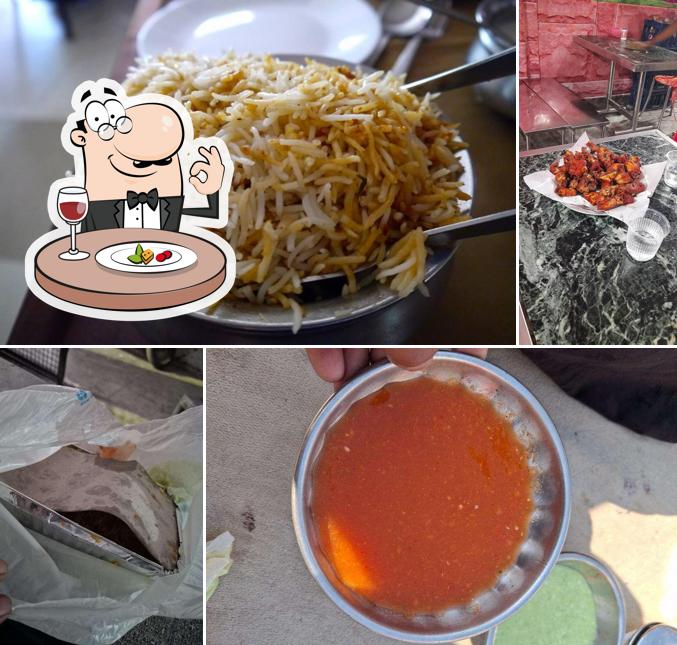 Food at Al-Nawab Chicken Biryani Corner