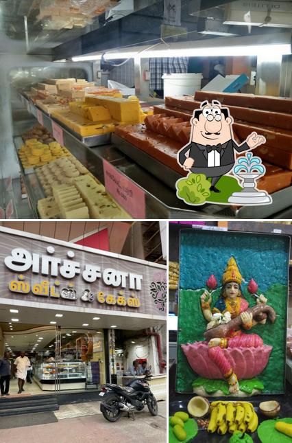 The exterior of Archana Sweets & Cakes