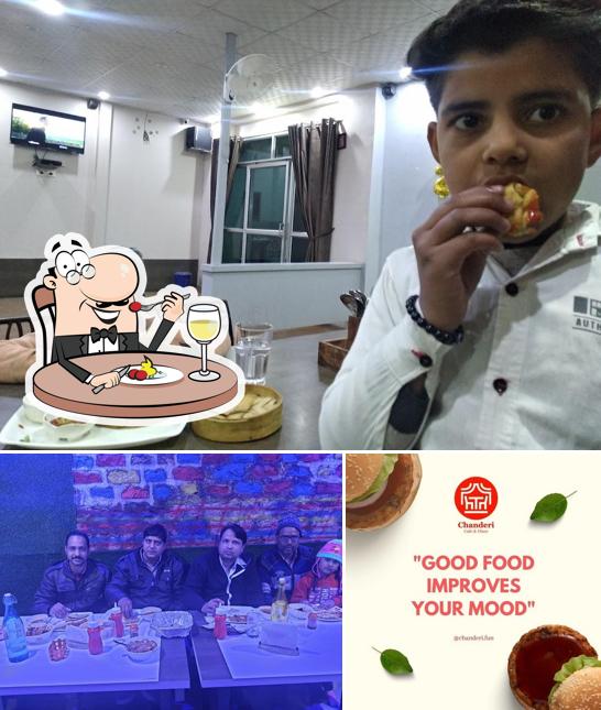 CHANDERI cafe & diner is distinguished by food and interior