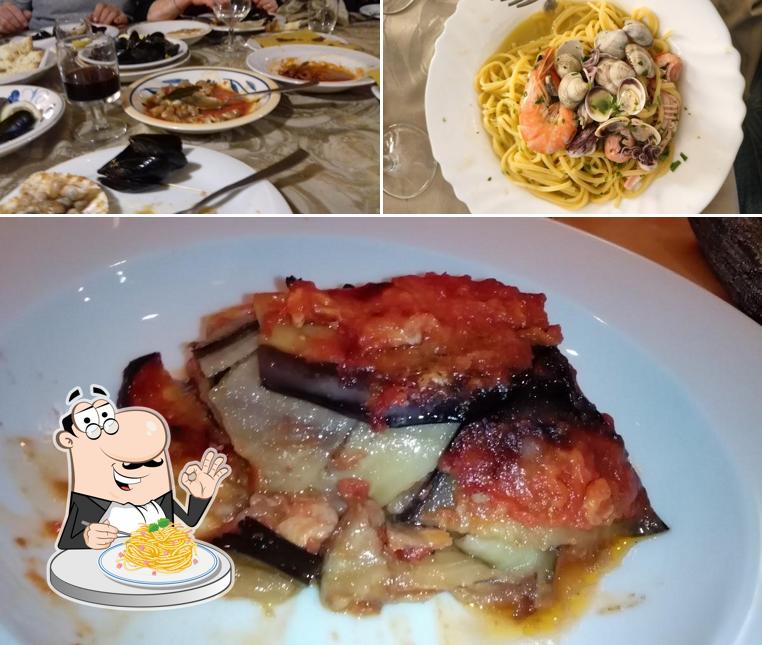 Spaghetti alla carbonara al Il Mare in Collina