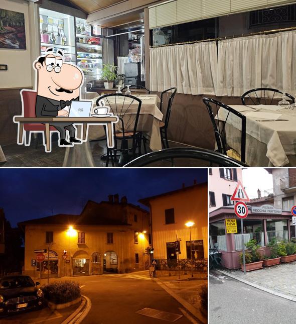 Gli interni di Pizzeria Vecchia Trattoria