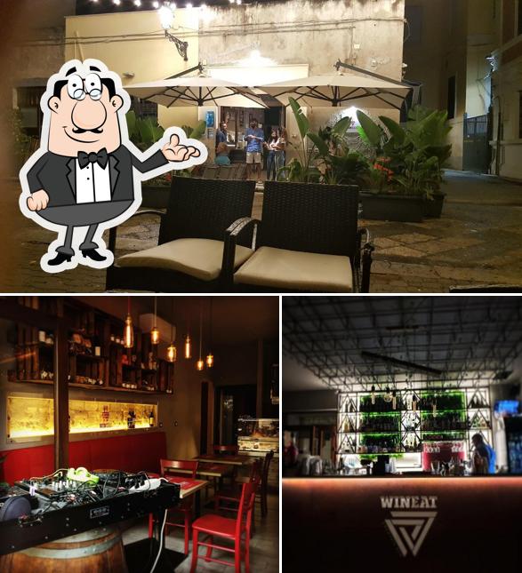 Gli interni di WINEAT