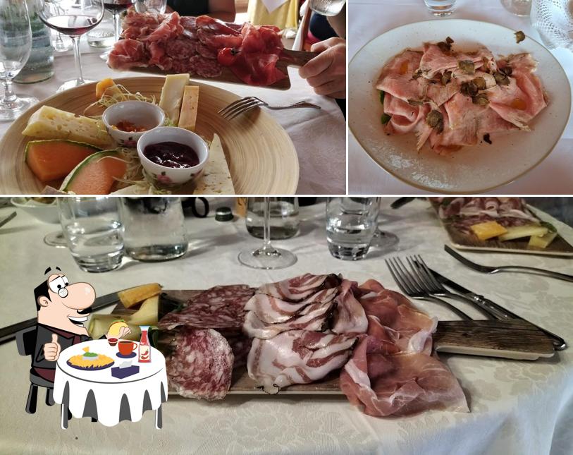 Piatto di formaggi al Ristorante Miravalle