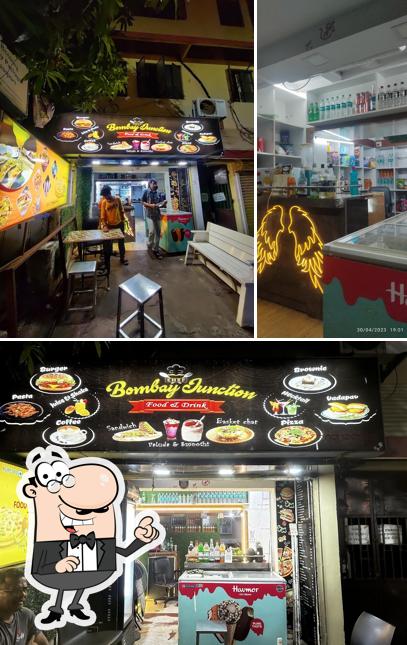 The interior of Bombay junction