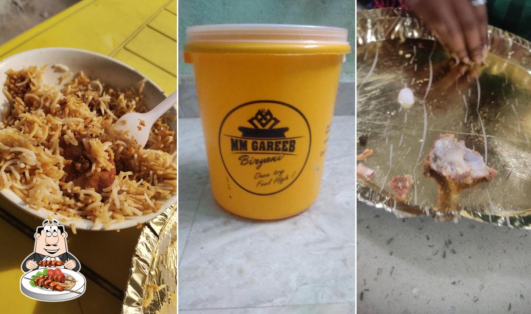 Food at MM Gareeb Biryani