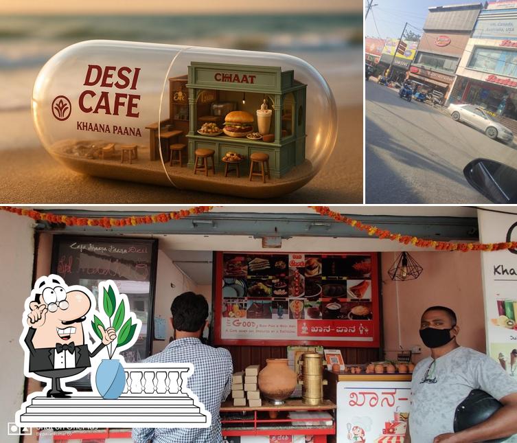 The exterior of Desi Café Khaana-Paana