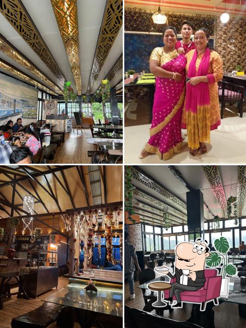 The interior of SANTA BANTA DHABA