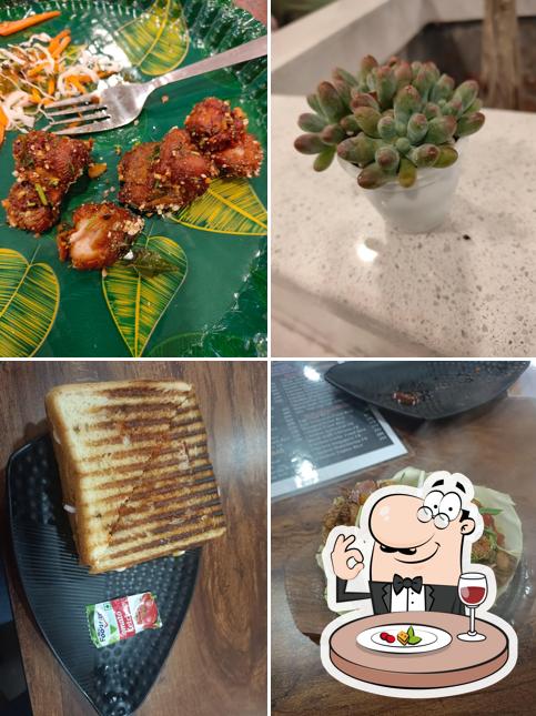 Food at Elephant Ears Drive-in Restaurant