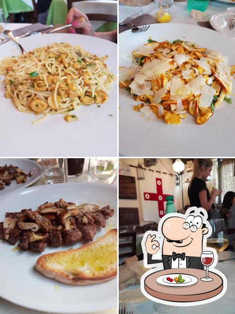 Cibo al Ristorante "La Pergoletta"
