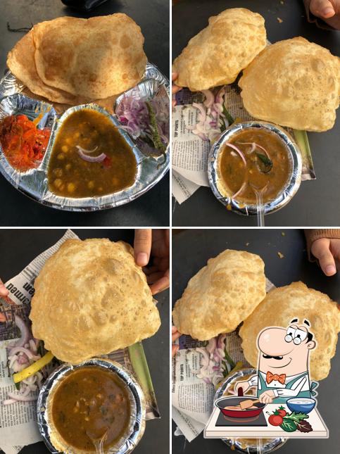 Chicken curry at Chhole Bhature Corner