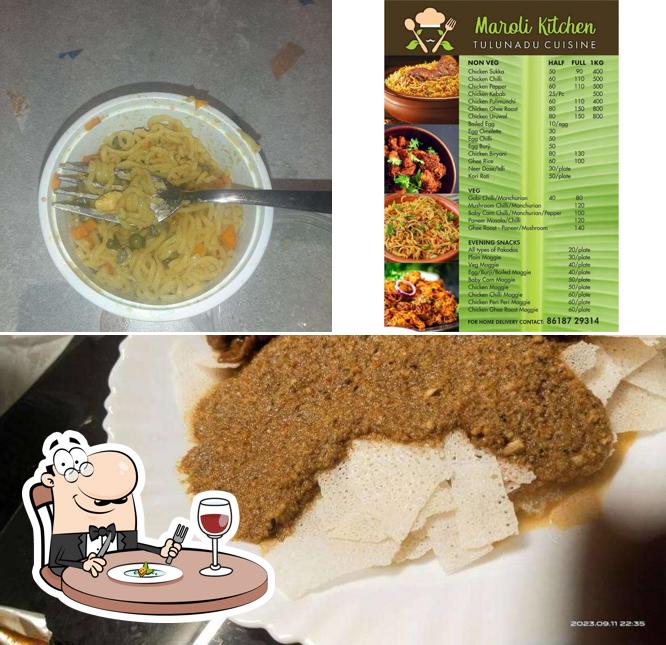 Food at Maroli Kitchen (Pure Veg)