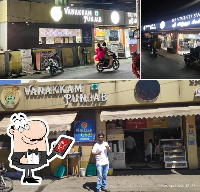 The exterior of Vanakkam Punjab