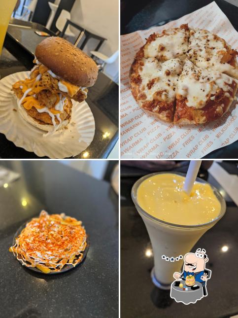 Pulled pork sandwich at Wrap Club