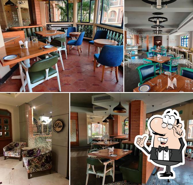The interior of Rio Restaurant