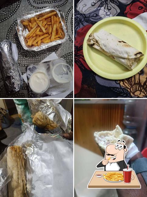 French fries at Shawarma Bites
