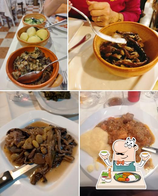 Cibo al Trattoria Alla Colomba