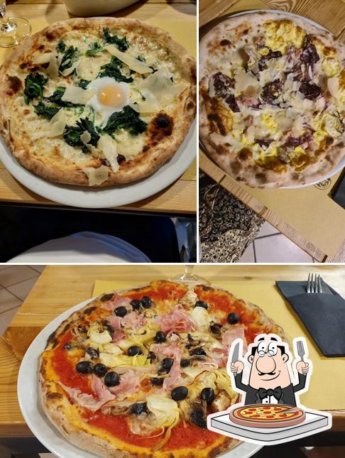 Prenditi tra le molte varianti di pizza