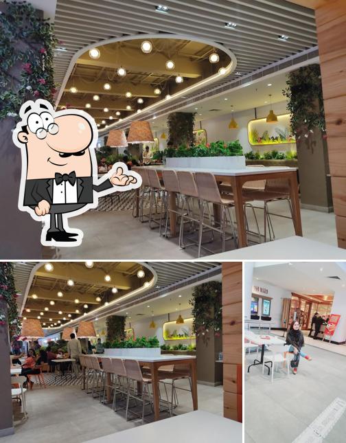 The interior of Ni Hao City Mall Gorakhpur