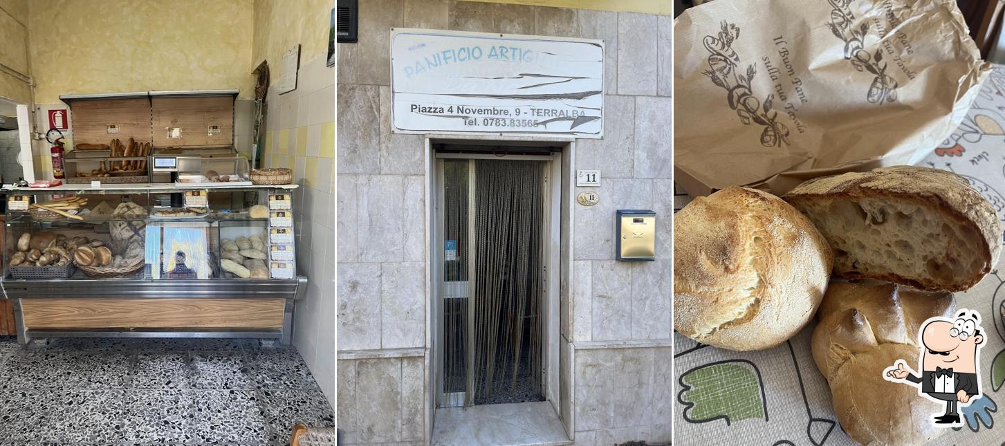 Gli interni di Panificio Da Nando