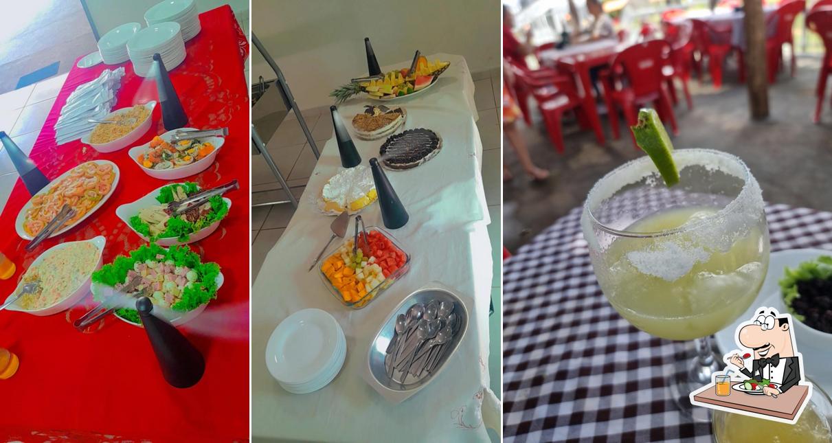 Comida em Pesque pague paraíso dos peixes