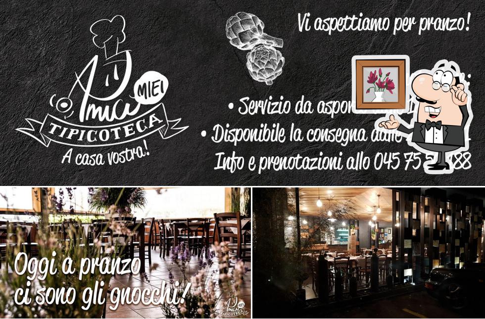 Amici Miei Tipicoteca si caratterizza per la interni e lavagna
