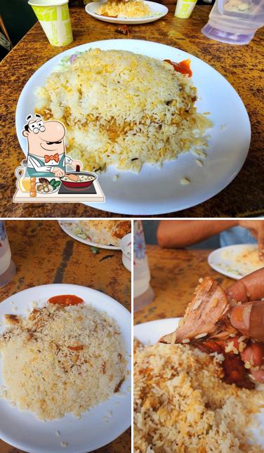 Fried rice at BANGLORE CAFE, IKROOS SPECIAL BIRIYANI