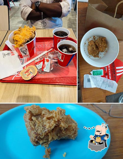 Food at KFC Kalimpong