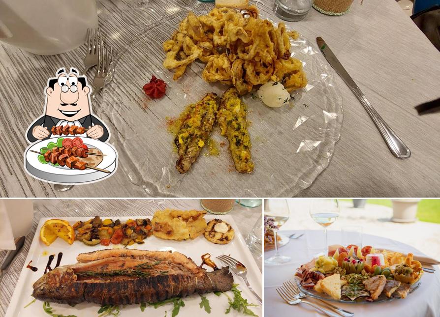 Platti al Ristorante Miralago