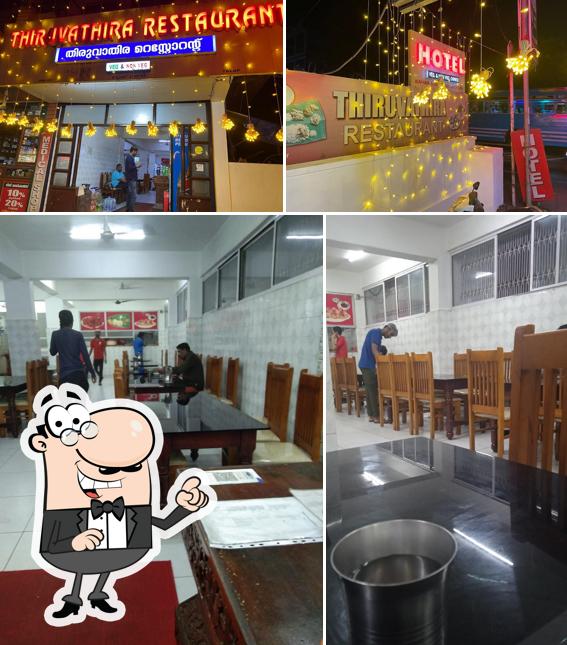 The restaurant's exterior and interior