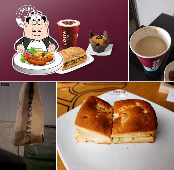 Food at Costa Coffee