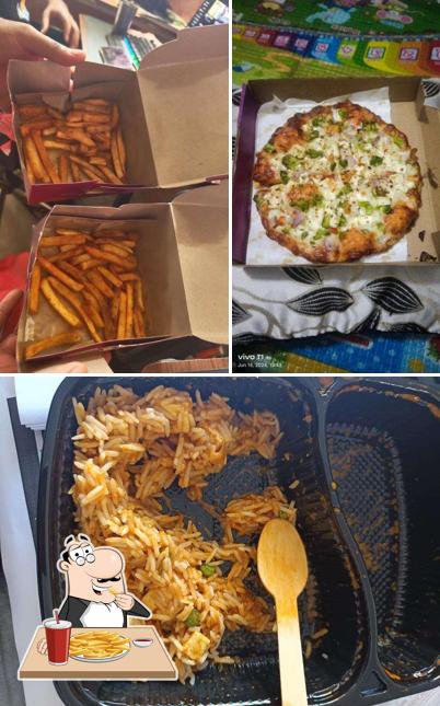 French fries at Mohali Rocks Restaurant