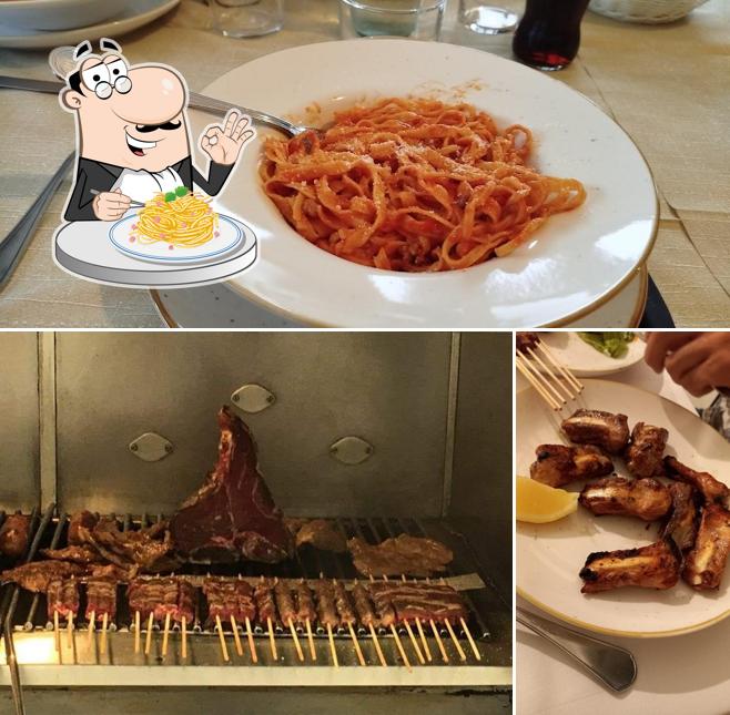 Spaghetti alla carbonara al Ristorante Osteria Dal Fosco