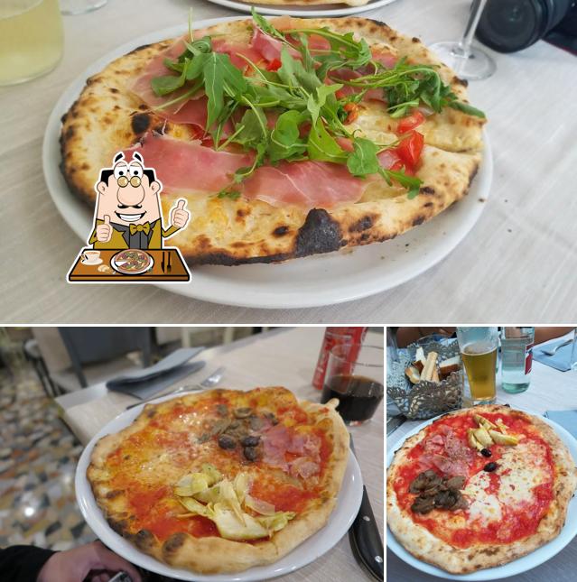 Ordina una pizza a Pizzeria trattoria Pala D'oro Albenga