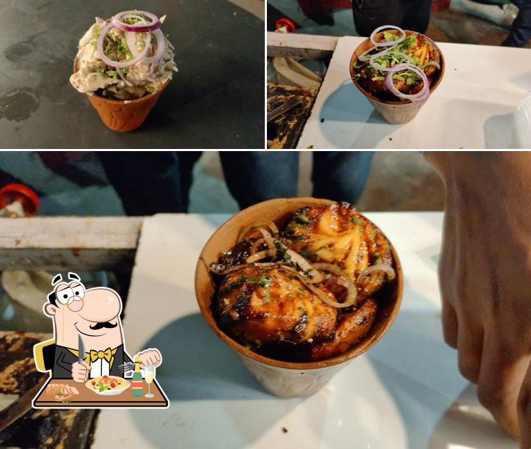 Food at Shawarma Buzz