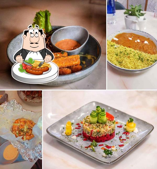 Food at Cravery Cafe