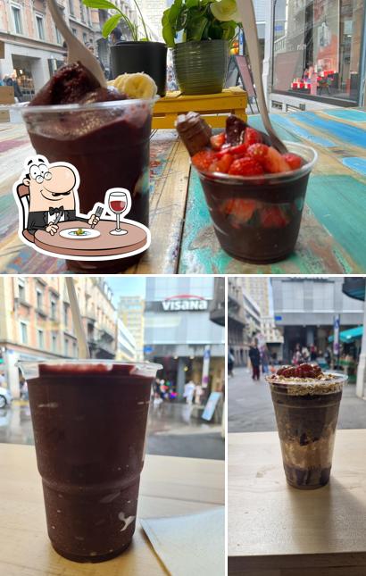 Mousse al cioccolato al Açaí Concept Lausanne Centre