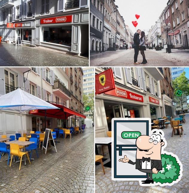 L'extérieur de Forza Piadina