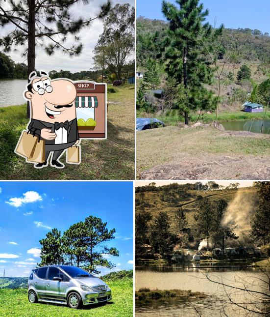 Desfrute da vista do exterior Refúgio das Águas