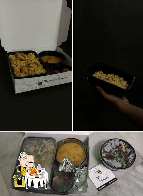 Food at mamma's biryani