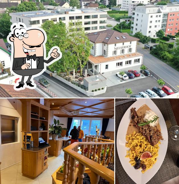 Guarda la foto che raffigura la interni e esterno di Wirtshaus zum Melserhof