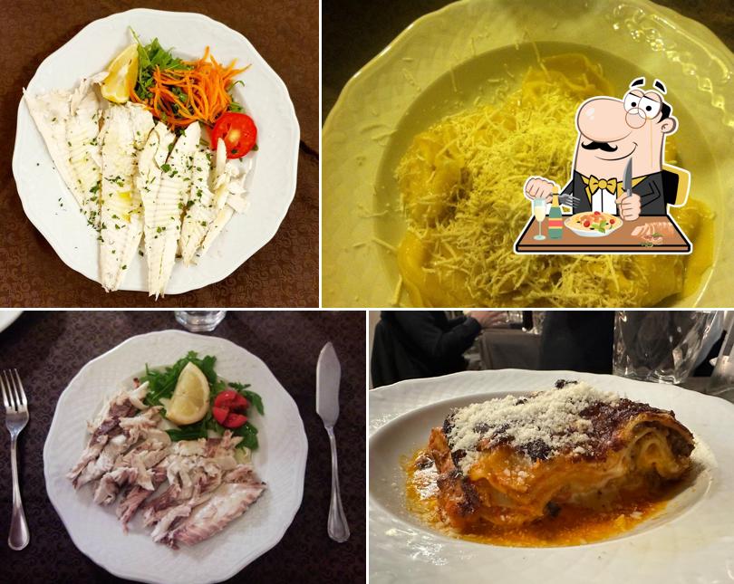 Cibo al Ristorante Santa Cristina al Quirinale