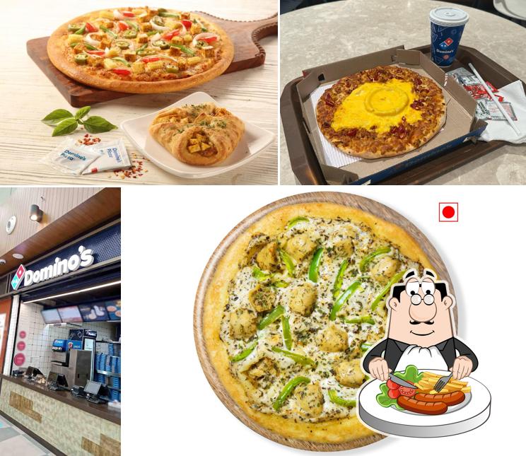 Food at Domino's Pizza