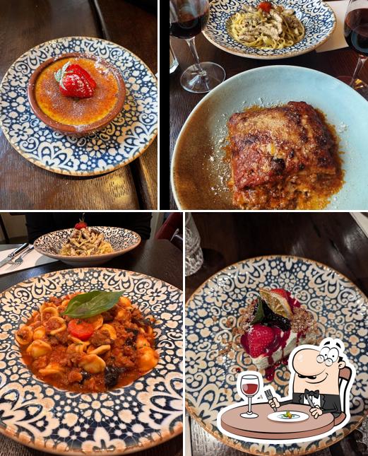 Creme brulee al La Pasta