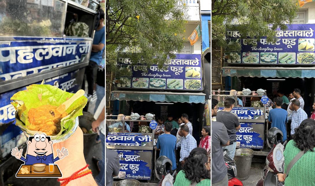 Food at Pehlwan Ji Khasta Wale